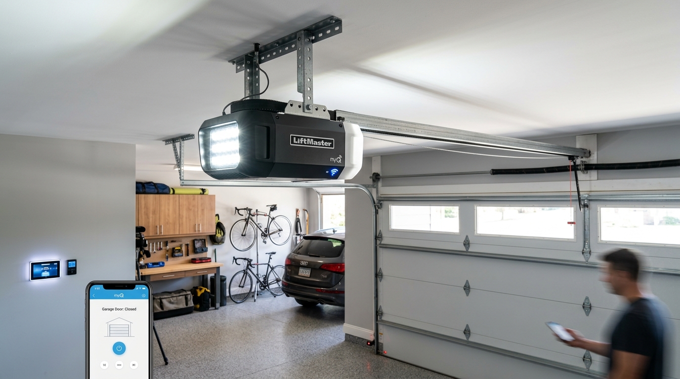 Smart LiftMaster Belt Drive Garage Opener