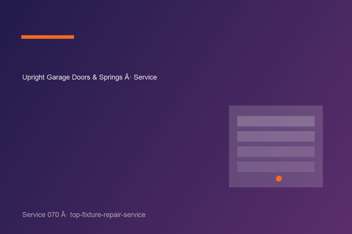 Top Fixture Repair Service work on a garage door in Mississauga