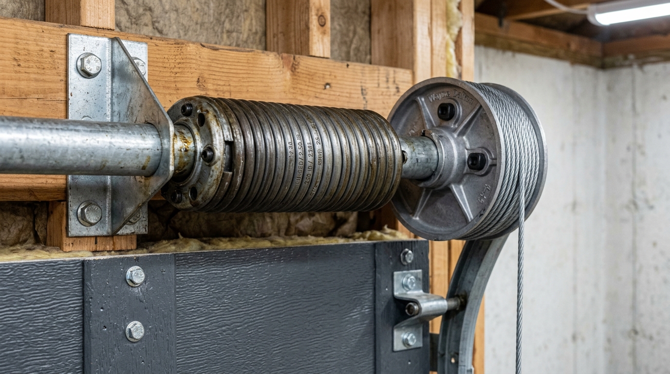 High Cycle Torsion Spring & Cable Assembly