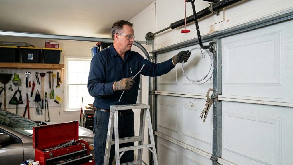 Garage Door Cable Repair in Vaughan 7