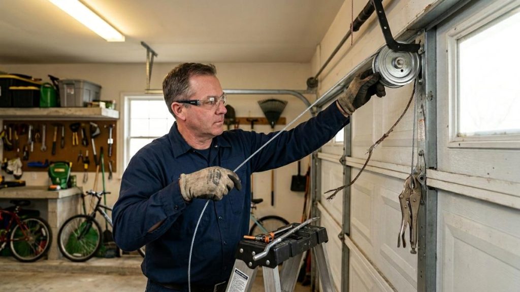 Garage Door Cable Repair in Vaughan 8