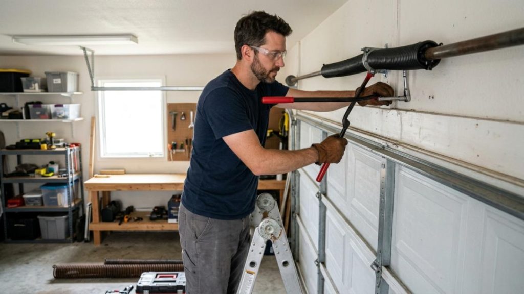 Garage Door Spring Replacement 3
