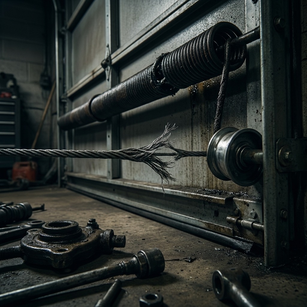 Professional Garage Door Drum Replacement & Shaft Tuning and alignment audit