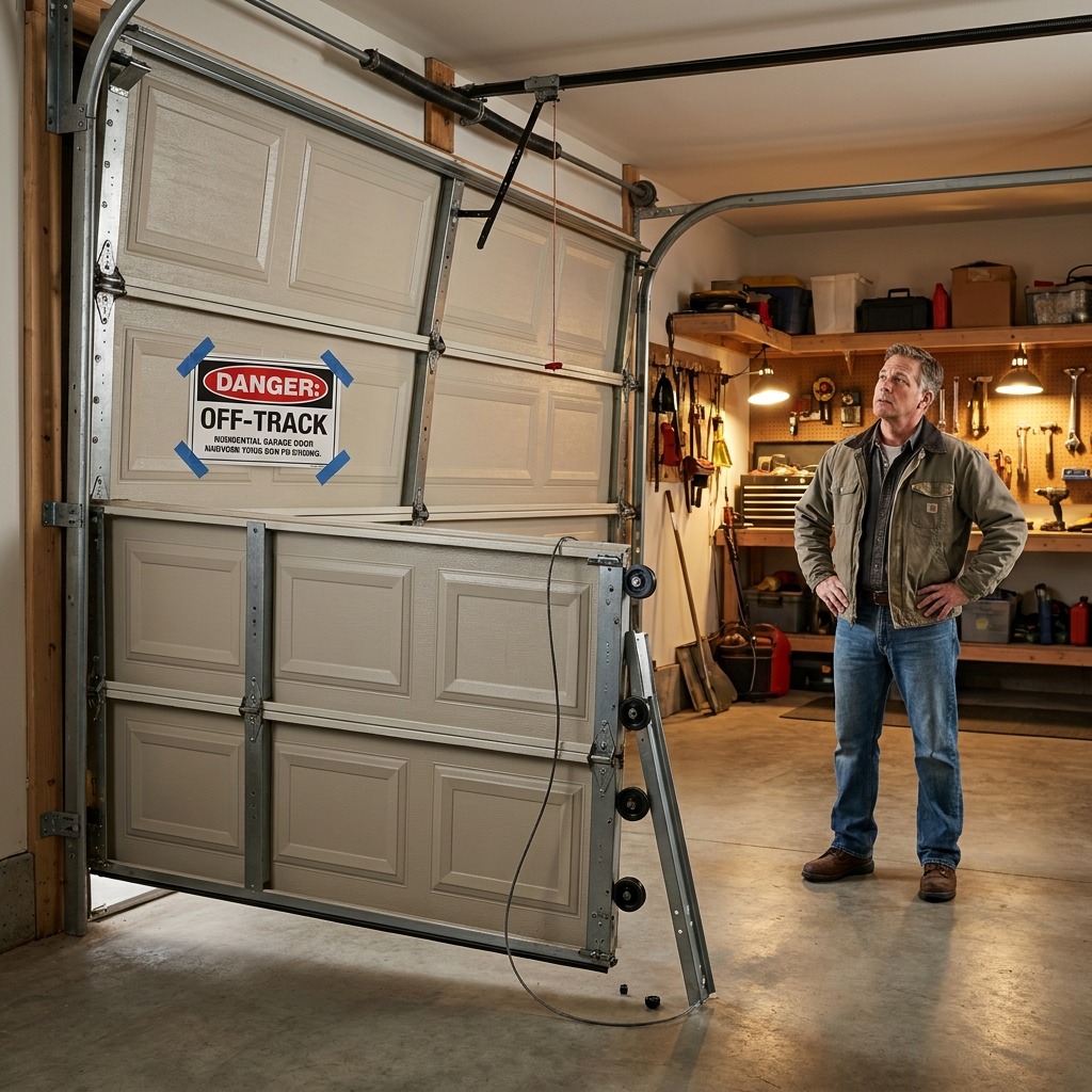 Certified technician executing precision Commercial Garage Door Services & Heavy-Duty Engineering